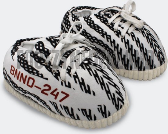 Footzynederland®YZY Zebra - Sneaker sloffen - yeezy stijl - One size fits all - Pantoffels - nike stijl - Footzy