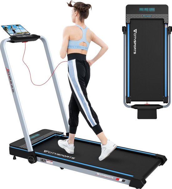 Sportstech sPad500 loopband Loopband tot 8 km/u 19% helling SPORTSTECH Sportstech sPad500 loopband Loopband tot 8 km/u 19% helling SPORTSTECH