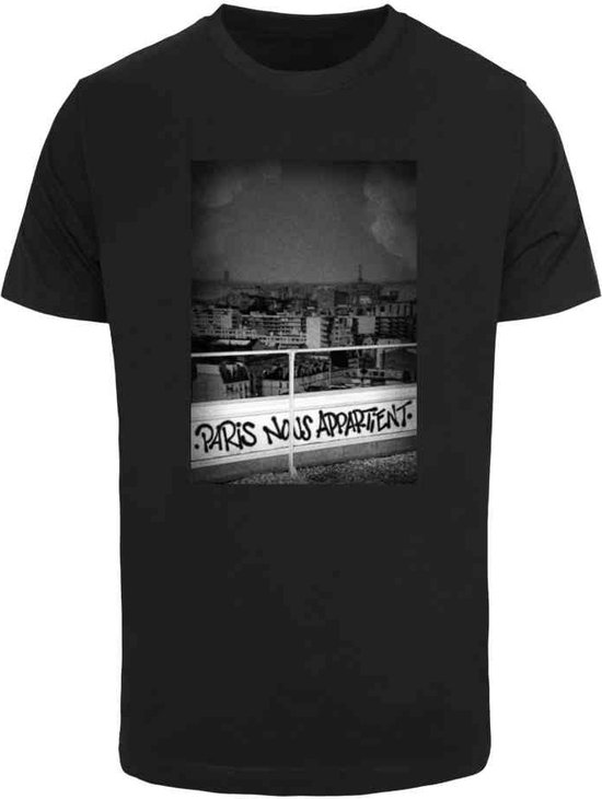 Mister Tee - Paris Nous Appartient Heren T-shirt - L - Zwart