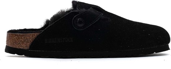 Birkenstock Boston Narrow Dames Clogs - Black - Maat 36