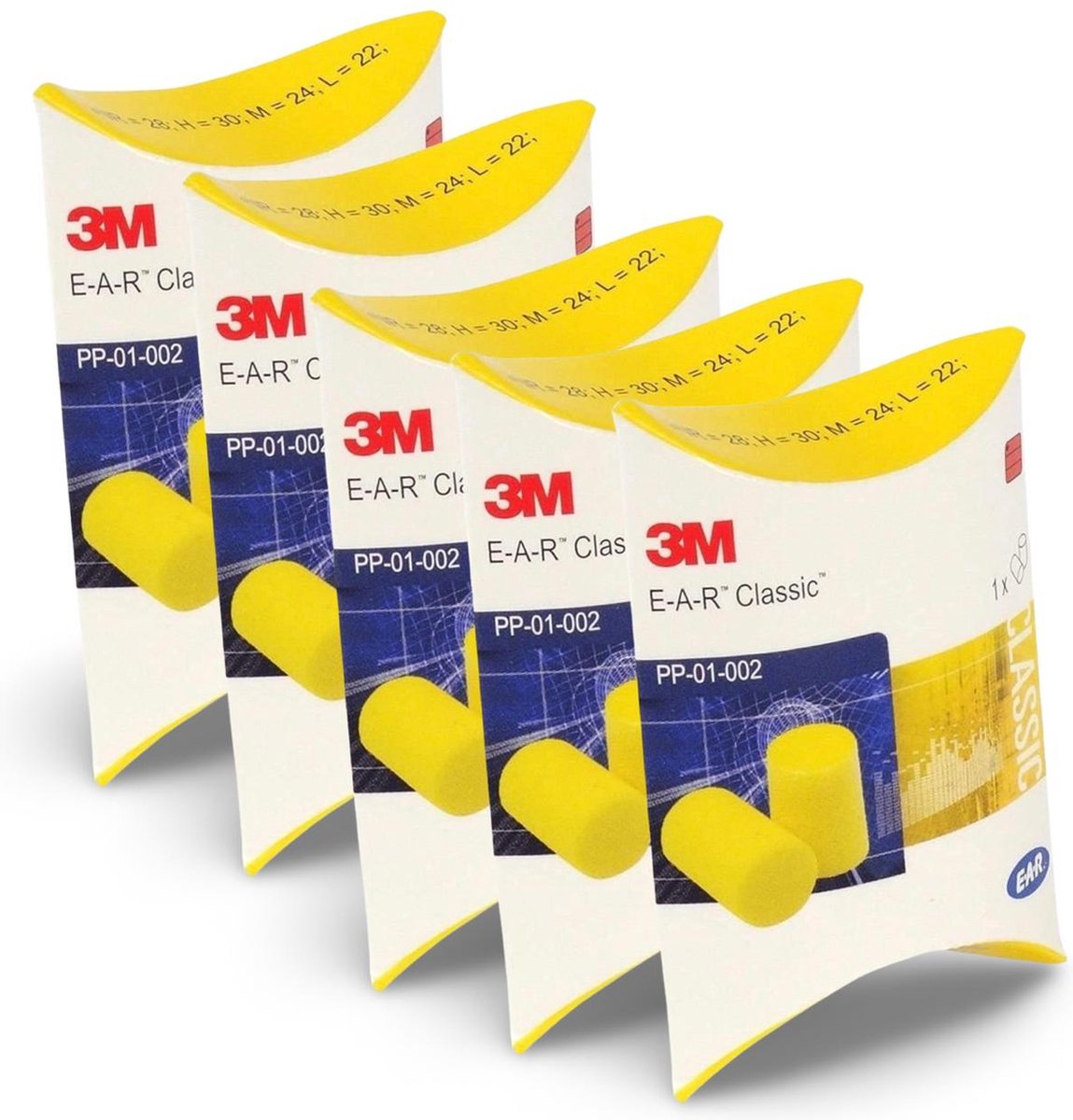 Goedkoopste 3M Oordoppen (5 Paar) - Inclusief Verzendkosten