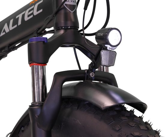 Altec Focus - Elektrische Fatbike - Vouwfiets - 20 inch - 8 versnellingen - Zwart van Altec — afbeelding 4