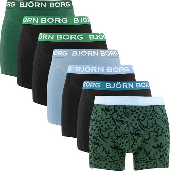 Björn Borg cotton stretch 7P boxers basic print multi III - S
