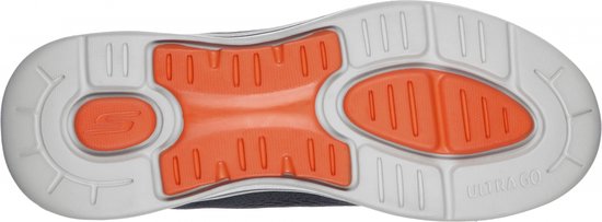 Skechers - GO WALK ARCH FIT-IDYLLIC - Homme - Charcoal Orange - 41