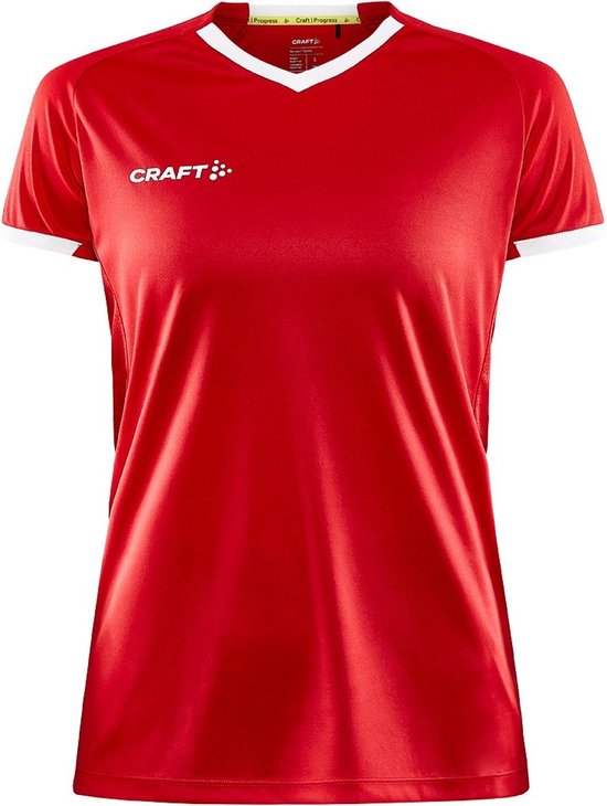 Craft Progress 2.0 Solid Jersey W 1910173 - Bright Red - XS