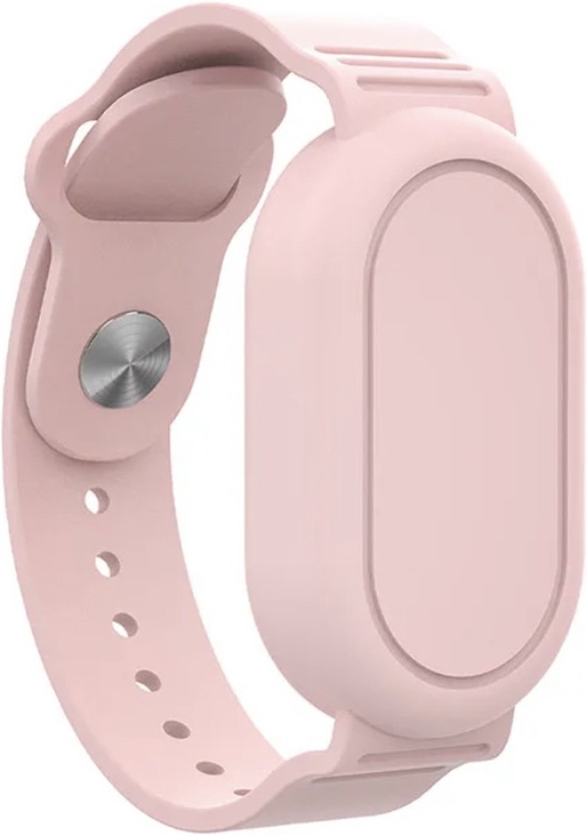 Samsung SmartTag 2 | Kids Armband | Voor SmartTag 2 | Waterbestendig | Kinderen Polsband | SmartTag Houder | Case Cover voor SmartTag 2 | Polsbandje | Locus Amicus | Roze | SmartTag 2 NIET inbegrepen