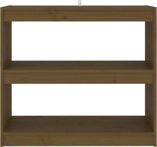 VidaXL Boekenkast/kamerscherm 100x24x124 cm sonoma eikenkleurig