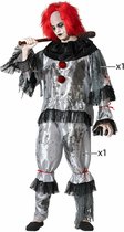 Kostuums voor Volwassenen Grijs Clown - XS/S
