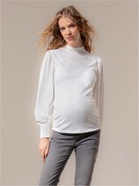 Prénatal zwangerschapsshirt - Zwangerschapskleding - Ecru - Maat L