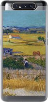 Geschikt voor Samsung Galaxy A80 hoesje - De oogst - Vincent van Gogh - Siliconen Telefoonhoesje