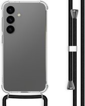 iMoshion Hoesje Geschikt voor Samsung Galaxy S24 Hoesje Met Koord - iMoshion Backcover met koord - Zwart