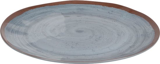 Bo-Camp - Dinerbord - Halo - 4 Stuks - Melamine - Grijs van Bo-Camp — afbeelding 3