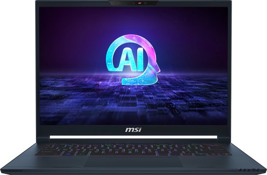 MSI Stealth 14 AI Studio A1VFG-015BE - Gaming laptop - 14 inch - azerty