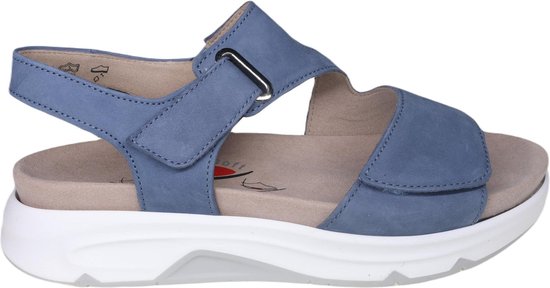 Gabor rollingsoft sensitive 86.885.26 - sandale de marche à roulettes pour femme - bleu - taille 36 (EU) 3.5 (UK)