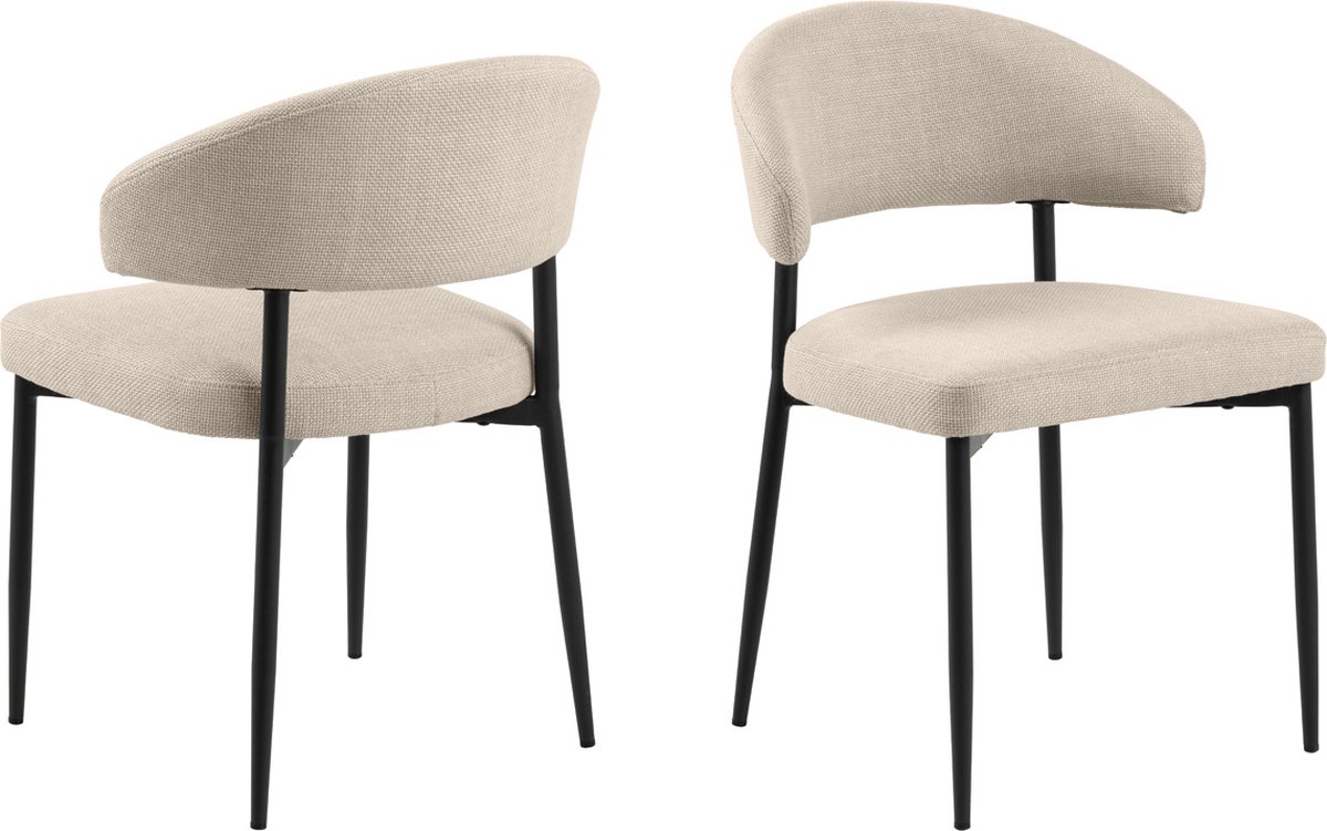 Eetkamerstoel Catania Beige - Giga Living