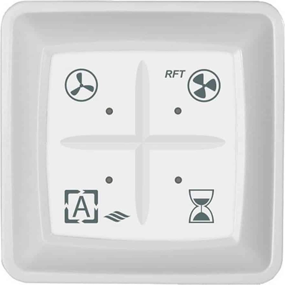 Itho Daalderop AUTO RFT draadloze bediening wit (536-0150)
