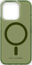 iDeal of Sweden Coque transparente MagSafe iPhone 15 Pro Kaki