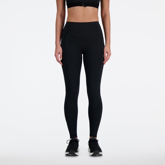 Legging de sport New Balance Sleek 27 pouces taille haute pour femme - Zwart - Taille M