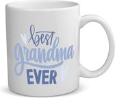 Akyol - best grandma ever koffiemok - theemok - Oma - oma mama - moederdag - cadeau - verjaardag - oma - 350 ML inhoud