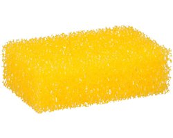 Dunlop Auto poetsen spons tegen insecten - speciale structuur - zeem - 11 x 7 cm - auto wassen - Schoonmaakproducten