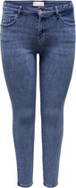 ONLY CARMAKOMA CARPOWER MID SKINNY PUSH UP REA2981 NOOS Dames Jeans - Maat 48 X L32