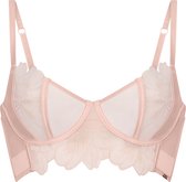 Hunkemöller Sher Non-Padded Underwired Longline Bra Roze B75