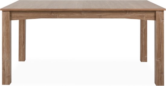 Table à manger extensible Babette 160/200x90 cm - bambou