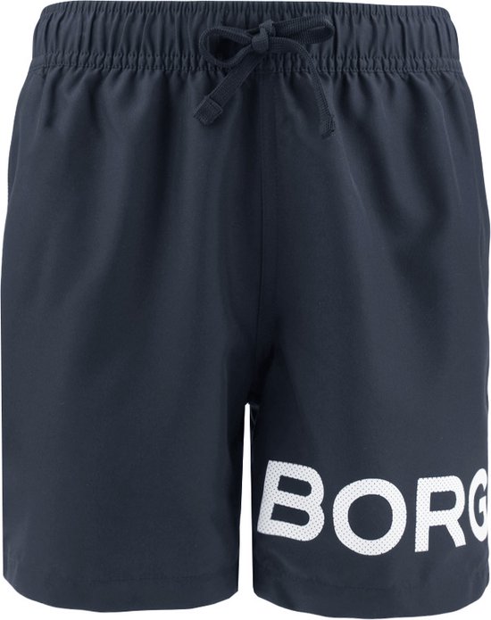 Björn Borg jongens zwemshort logo blauw - 134/140
