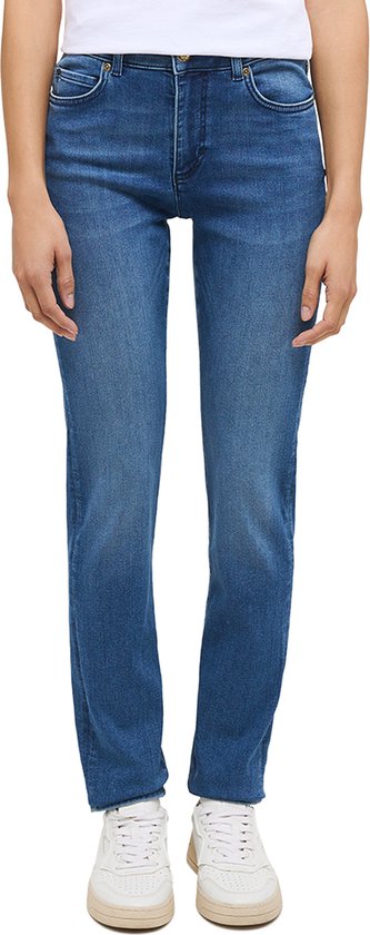 MUSTANG Women's Jeans Style Crosby Relaxed Slim, mid blue
