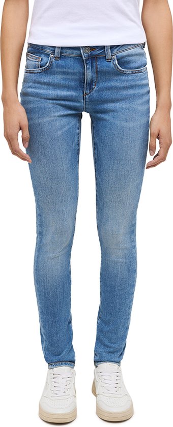 Mustang Dames Jeans Broeken QUINCY skinny Fit Blauw 30W / 30L Volwassenen
