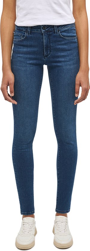 Mustang Dames Jeans Broeken SHELBY skinny Fit Blauw 25W / 32L Volwassenen