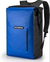 ROCKBROS Dry Bag-rugzak Waterdichte packsack 25L Reisrugzak met voorvak voor varen, zwemmen, strand, kajakken, raften, vissen