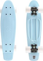 Xootz Penny Board Mini Cruiser Skateboard - Bleu Pastel - 56 cm (22") - Stylé pour les enfants - Rétro