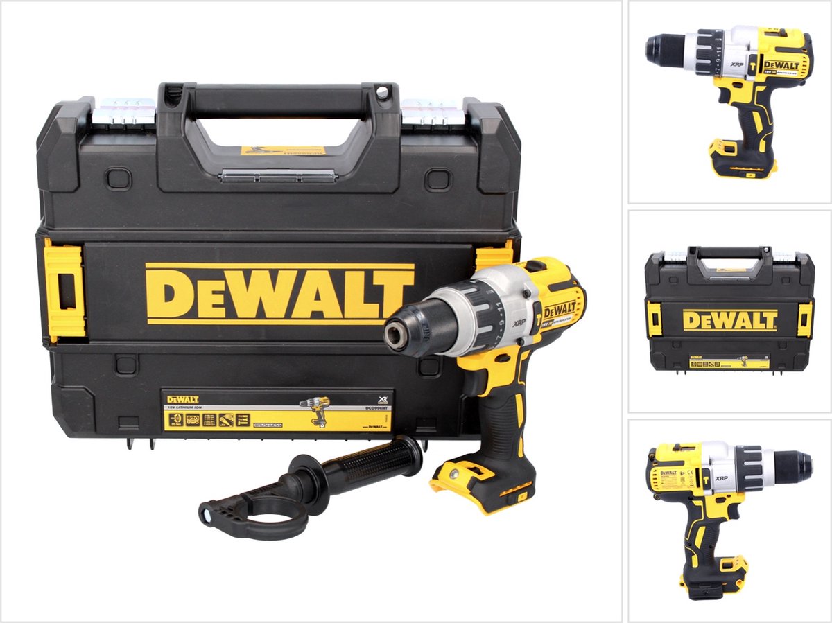 DeWalt DCD996NT 18V klopboormachine - professionele power, compacte uitvoering thumbnail 2