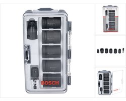 Bosch - 7-delige steeksleutelset Impact Control 7-delige dopsleutmoffenset Impact Control, 1/2"