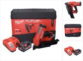 Milwaukee M18 FFN21-551C Accu spijkerapparaat 18 V 50 - 90 mm borstelloos + 1x accu 5.5 Ah + lader + koffer