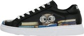 DOGO Ace Dames Sneakers - The Wise Owl BLACK 37