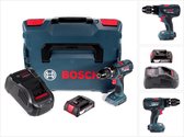 Bosch GSR 18V-28 accuboormachine 18V 63Nm + 1x accu 2.0Ah + lader + L-Boxx