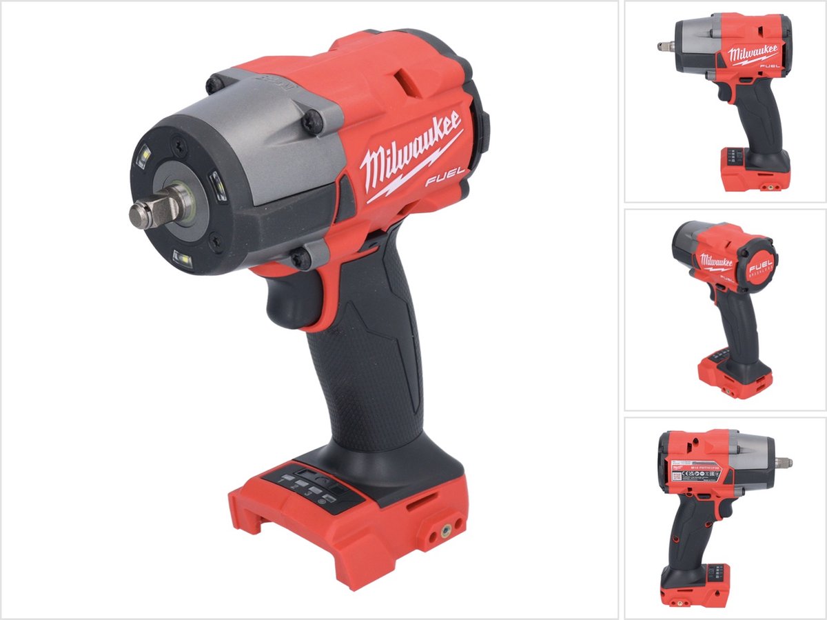 Milwaukee M18 FMTIW2F38-0 Accu-slagmoersleutel 18 V 745 Nm 3/8" Brushless Solo - zonder accu, zonder oplader