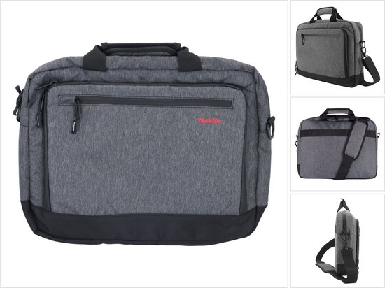 Sacoche pour ordinateur portable anthracite Sacoche pour ordinateur portable classique et spacieuse