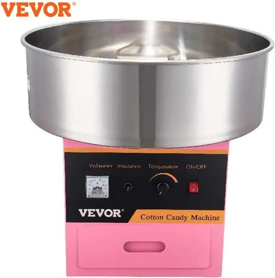 MT Products - Vevor Suikerspin Machine - Suikerspin - Roze - Professioneel