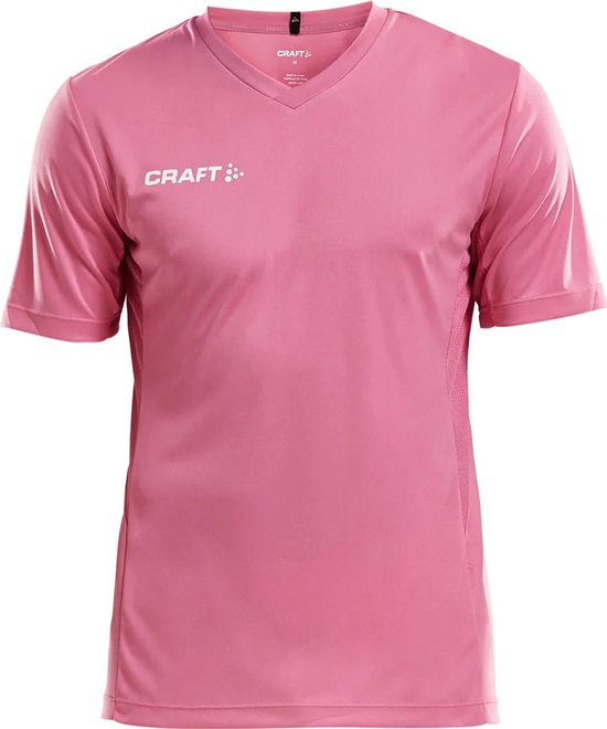 Craft Squad Jersey Solid SS Sportshirt Unisex - Maat 146 Maat 146/152 - Craft