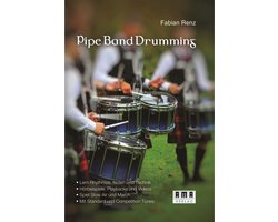 AMA Verlag Pipe Band Drumming - Lesboek voor drums - Muziekles - 978-3-89922-319-4