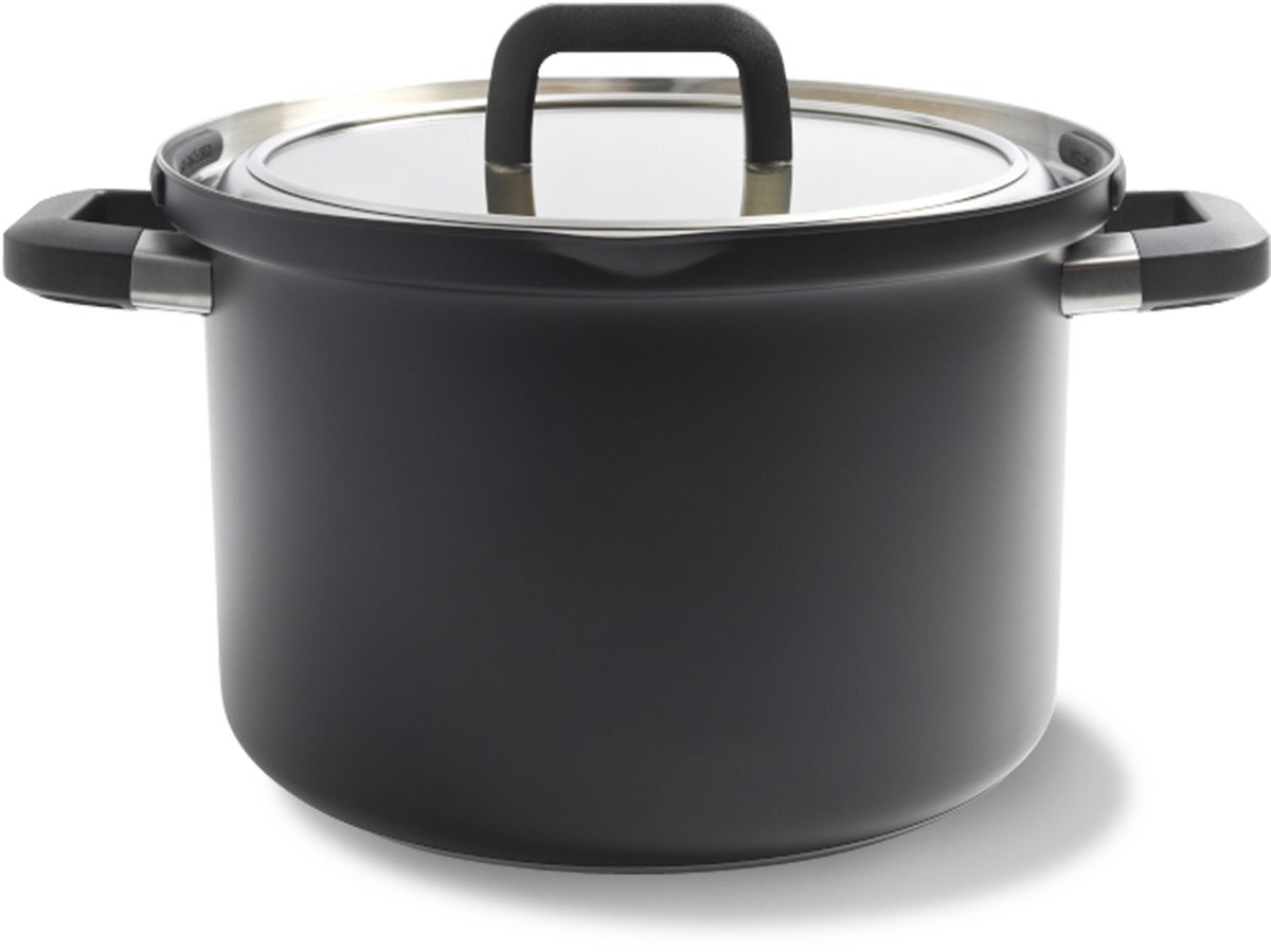 BK Flow Cool Glas soeppan Ø 24cm - zwart - inductie