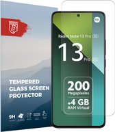 Rosso 9H Tempered Glass Screen Protector Geschikt voor Xiaomi Redmi Note 13 Pro 5G / 4G / Poco M6 Pro 4G | Glasplaatje | Beschermlaag | Beschermglas | 9H Hardheid
