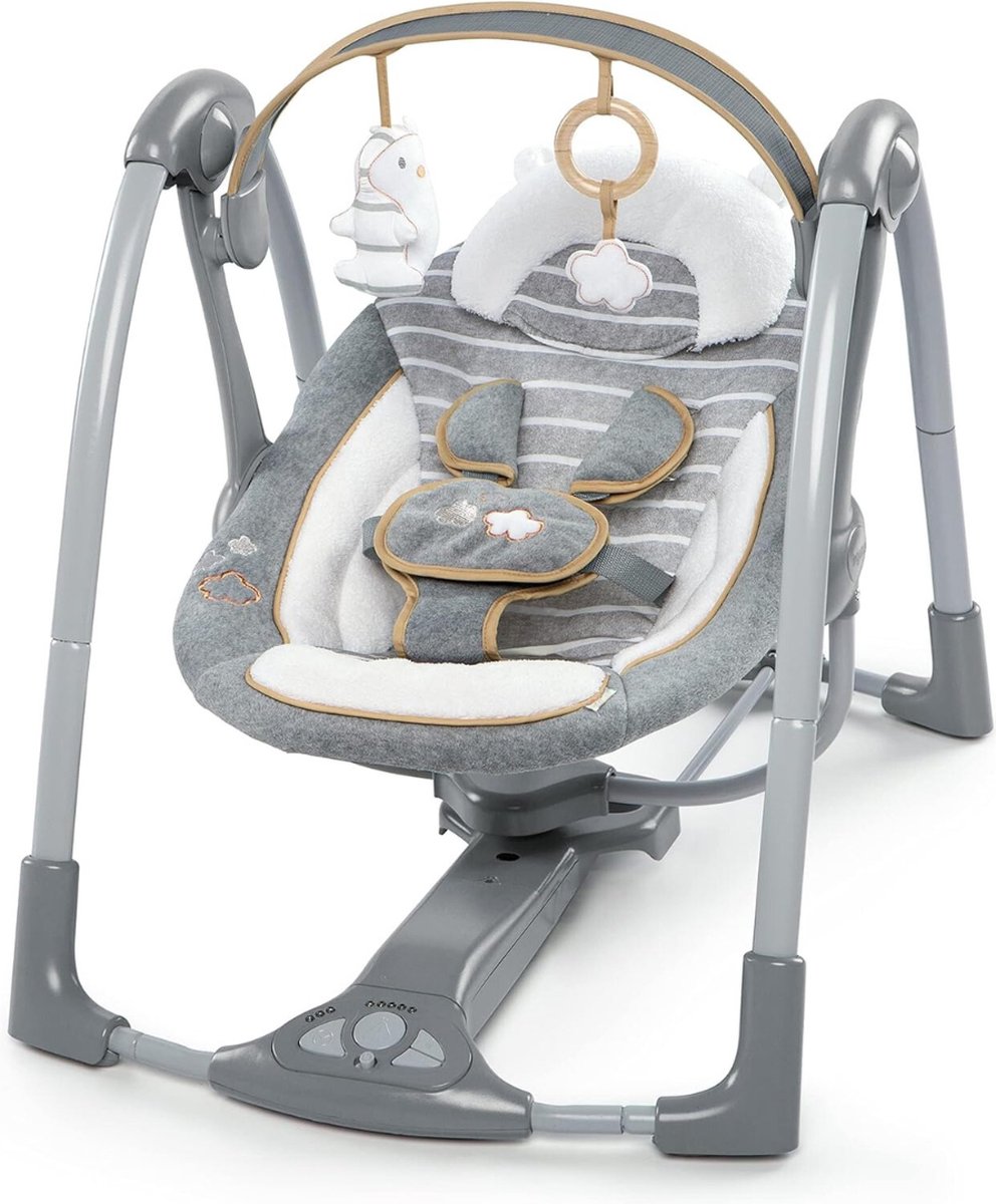 Goedkoopste Elektrische Wipstoel - Elektrische Babyschommel - Schommelstoel - Baby Swing - Premium