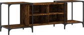 vidaXL-Tv-meubel-153x37x50-cm-bewerkt-hout-gerookt-eikenkleurig