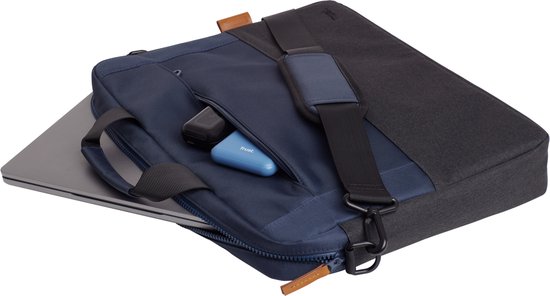 Trust Lisboa - Laptoptas - 16 inch - Gerecyclede materialen - Blauw