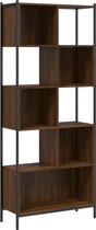 vidaXL-Boekenkast-72x28x172-cm-bewerkt-hout-bruineikenkleurig