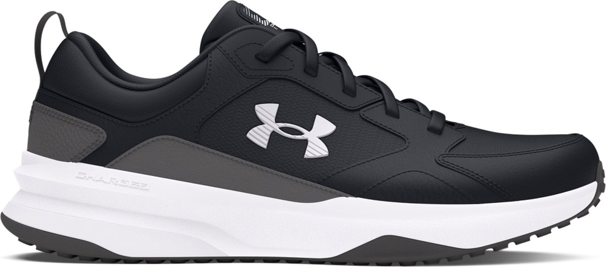 Under Armour UA Charged Edge-BLK Heren Sportschoenen - Zwart - Castlerock - Wit